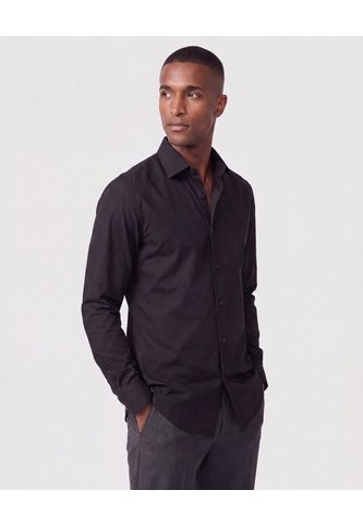 Camisa De Manga Larga Hombre  Para Hombre Negro Patprimo Patprimo