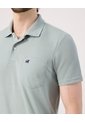 Polo Unicolor Con Bolsillo   Para Hombre Verde Patprimo de Patprimo