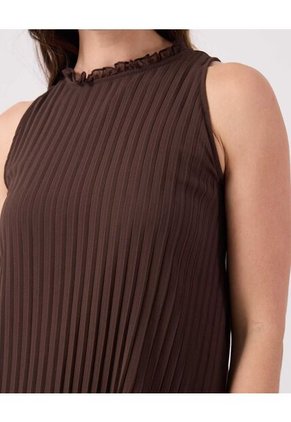 Blusa Para Mujer Manga Sisa Color Café Marca Patprimo #30123612