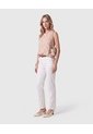 Blusa Sin Mangas Con Pliegues Para Mujer  Para Mujer Crema Patprimo de Patprimo