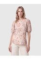 Blusa Con Mangas Abullonadas Para Mujer  Para Mujer Amarillo Patprimo de Patprimo