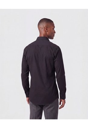 Camisa De Manga Larga Hombre  Para Hombre Negro Patprimo