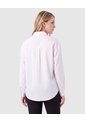 Camisa Manga Larga De Botones Mujer  Para Mujer Blanco Patprimo de Patprimo