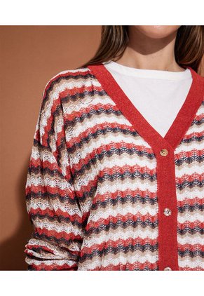 Saco Para Mujer Cardigan Color Beige Marca Patprimo #30330537