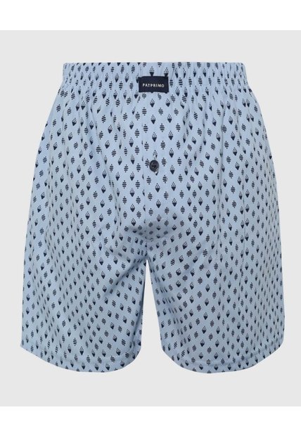 Bóxer Amplio Con Pretina Elástica Para Hombre X1 Para Hombre Azul Patprimo