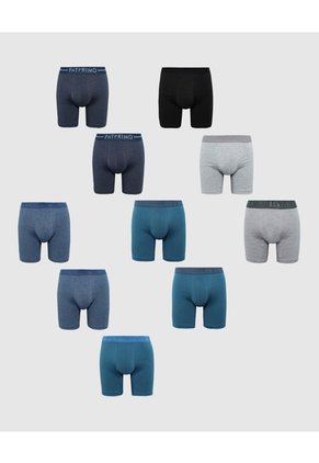 Pack X10 Boxers Para Ajuste Confortable X10 Para Hombre Surtido Patprimo