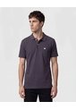 Polo Unicolor Con Bolsillo   Para Hombre Azul Patprimo de Patprimo