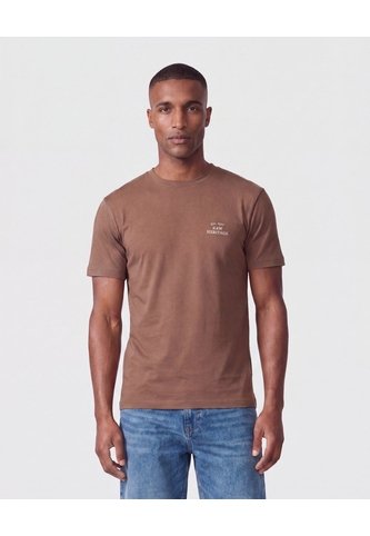 Camiseta De Manga Corta Para Hombre  Para Hombre Café Patprimo Patprimo