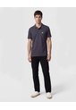 Polo Unicolor Con Bolsillo   Para Hombre Azul Patprimo de Patprimo