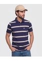 Polo Cuello Duro  Para Hombre Azul Patprimo de Patprimo
