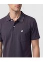 Polo Unicolor Con Bolsillo   Para Hombre Azul Patprimo de Patprimo