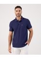 Polo Unicolor Con Bolsillo   Para Hombre Azul Patprimo de Patprimo