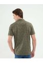 Polo Estampada, Cuello Y Puños Tejidos  Para Hombre Verde Patprimo de Patprimo