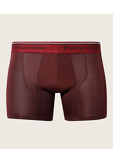 Boxer X1 Para Hombre Filete Medio Color Vino Marca Patprimo #44000433