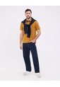 Polo Cuello Duro  Para Hombre Amarillo Patprimo de Patprimo