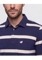 Polo Cuello Duro  Para Hombre Azul Patprimo de Patprimo