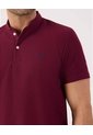 Polo Unicolor Con Bordado  Para Hombre Vino Patprimo de Patprimo