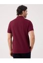 Polo Unicolor Con Bordado  Para Hombre Vino Patprimo de Patprimo
