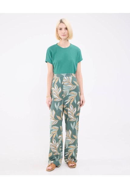 Pantalón Para Mujer Multiusos Plano Color Verde Marca Patprimo #30071980