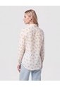 Camisa De Manga Larga Con Bolsillo Para Mujer  Para Mujer Blanco Patprimo de Patprimo