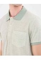 Polo Tejida Estampada  Para Hombre Verde Patprimo de Patprimo