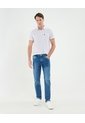 Polo Cuello Máquina Con Bolsillo Y Botonadura Oculta Para Hombre  Para Hombre Blanco Patprimo de Patprimo