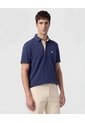 Polo Unicolor, Cuello Duro Con Bolsillo Y Silueta Regular Fit  Para Hombre Azul Patprimo de Patprimo