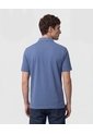 Polo Unicolor, Cuello Duro Con Bolsillo Y Silueta Regular Fit  Para Hombre Azul Patprimo de Patprimo