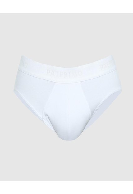 Pantaloncillo Hombre Ajuste Clásico Y Elástico X1 Para Hombre Blanco Patprimo