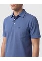Polo Unicolor, Cuello Duro Con Bolsillo Y Silueta Regular Fit  Para Hombre Azul Patprimo de Patprimo