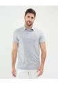 Polo Estampado De Barcos  Para Hombre Gris Patprimo de Patprimo