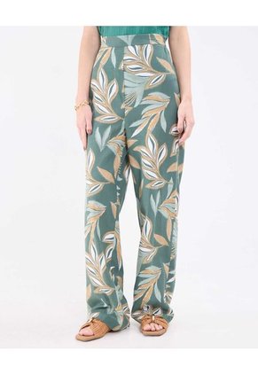 Pantalón Para Mujer Multiusos Plano Color Verde Marca Patprimo #30071980