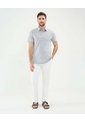 Polo Estampado De Barcos  Para Hombre Gris Patprimo de Patprimo