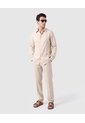 Guayabera Manga Larga Hombre Con Bordados  Para Hombre Beige Patprimo de Patprimo