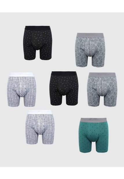 Pack X7 Boxers De Ajuste Versátil X7 Para Hombre Surtido Patprimo