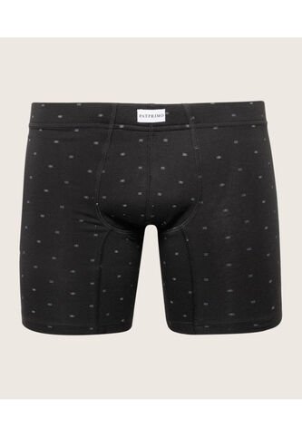 Boxer X1 Para Hombre Filete Medio Color Negro Marca Patprimo #44000431 Patprimo
