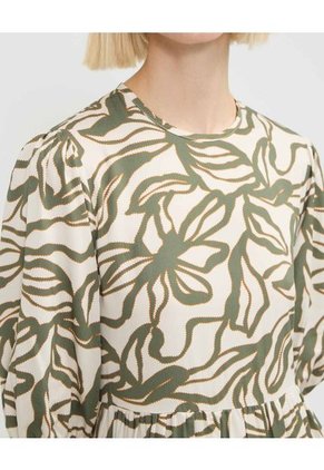 Vestido Largo  Para Mujer Verde Patprimo