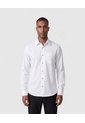 Camisa Manga Larga Con Bolsillo Para Hombre  Para Hombre Blanco Patprimo de Patprimo