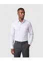 Camisa Estampada De Manga Larga Hombre  Para Hombre Blanco Patprimo de Patprimo