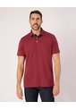 Polo Unicolor, Cuello Duro Con Bolsillo Y Silueta Regular Fit Naranja  Para Hombre Rojo Patprimo de Patprimo