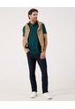 Polo Unicolor Con Bordado  Para Hombre Verde Patprimo de Patprimo