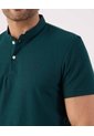 Polo Unicolor Con Bordado  Para Hombre Verde Patprimo de Patprimo