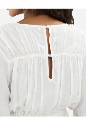 Blusa Para Mujer Manga 3/4 Color Blanco Marca Patprimo #30123489