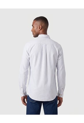 Camisa Manga Larga Con Bolsillo Para Hombre  Para Hombre Azul Patprimo