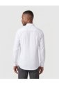 Camisa Estampada De Manga Larga Hombre  Para Hombre Blanco Patprimo de Patprimo