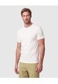 Camiseta Básica Cuello Redondo Hombre  Para Hombre Blanco Patprimo de Patprimo