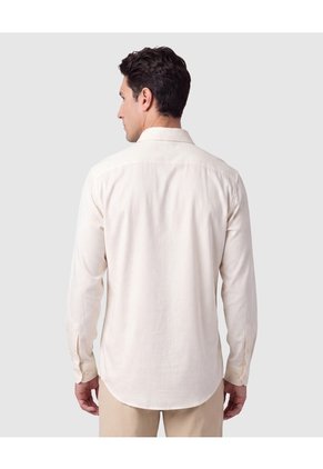 Camisa Manga Larga Con Bolsillo Para Hombre  Para Hombre Amarillo Patprimo