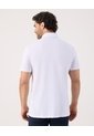 Polo Unicolor Con Bolsillo   Para Hombre Blanco Patprimo de Patprimo