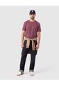 Camiseta Básica De Cuello Redondo Para Hombre  Para Hombre Morado Patprimo de Patprimo