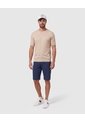 Camiseta Tejida Cuello Redondo Para Hombre  Para Hombre Beige Patprimo de Patprimo